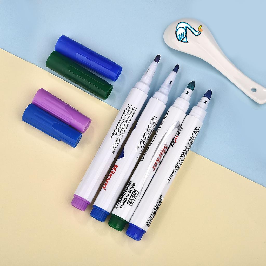 Magical Water Painting Pen Water Floating Doodle Pens Kids Drawing Education Magic Whiteboard Markers Art Supplies Magic Spoon