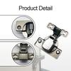 4x Self Closing Door Hinges Carbon Steel ,Furniture Hardware, Easy To Install, Rust Resistant Cabinet Hinges Cupboard Hinges