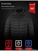 Intelligente temperaturkontrollierte beheizte Baumwolljacke: Elektrisch, Warm und Bequem