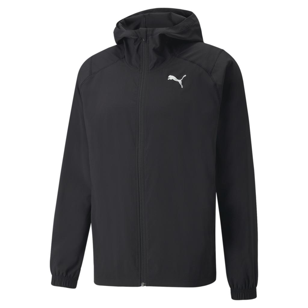 Puma TRAIN VENT WOVEN Men's Hooded Jacket Black 52153201 R S