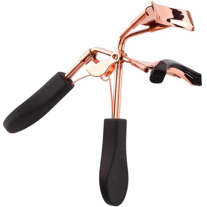 Elegant Rose Gold Professional Eyelash Curler For Effortless Eye-curling Results