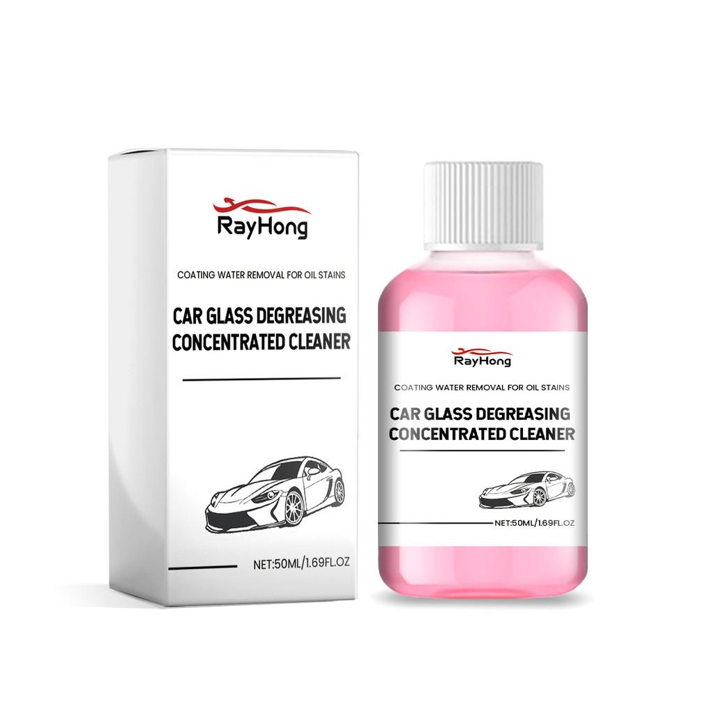 

Rayhong Automotive Glass Cleaner For Windshield Oil Film Removal With 50ml Convenient Size