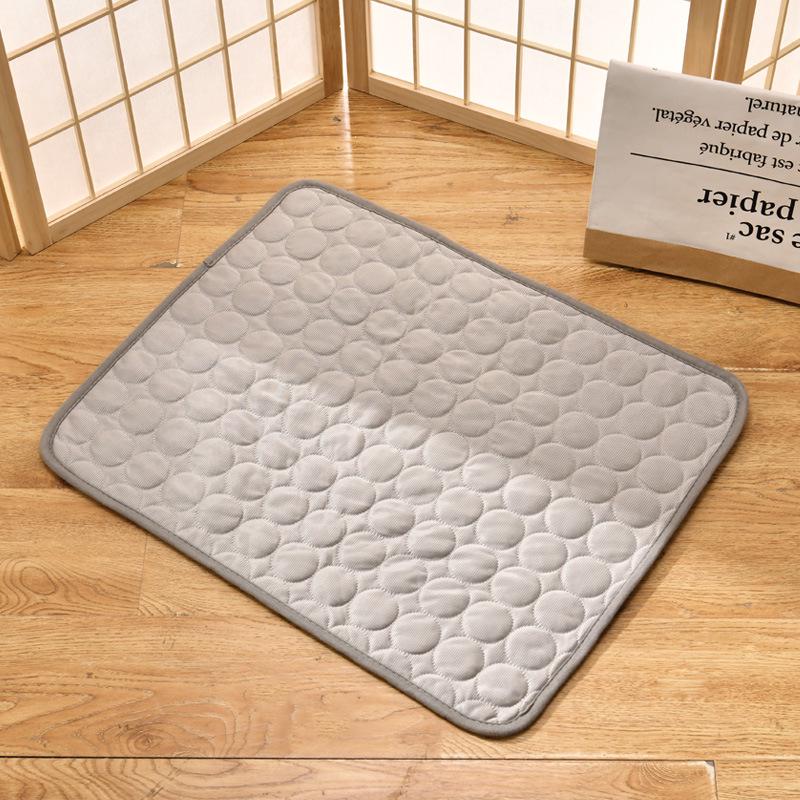 Summer Pet Cooling Mat - Ice Silk Pad for Dogs and Cats