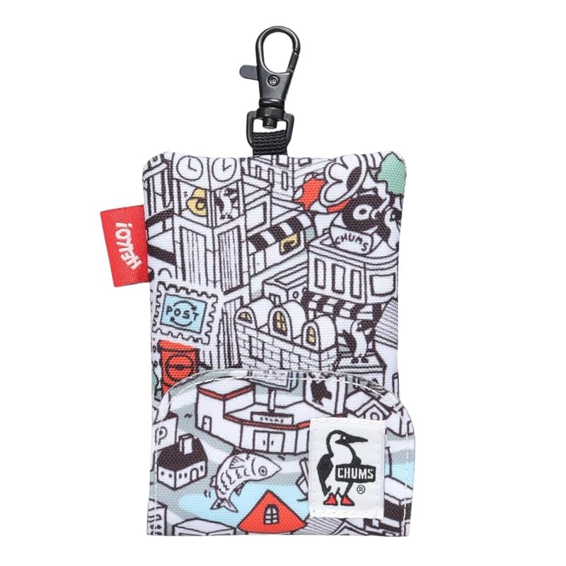 

[Chums] key ring Recycle Retractor Key Holder City