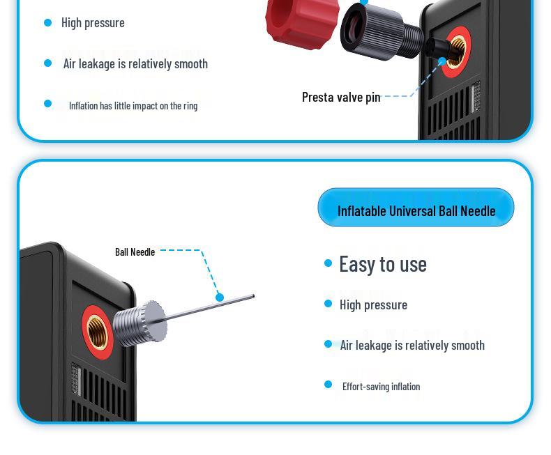Dağ ve Yol Bisikletleri İçin Woxin Ultra Mini Akıllı Elektrikli Hava Pompası