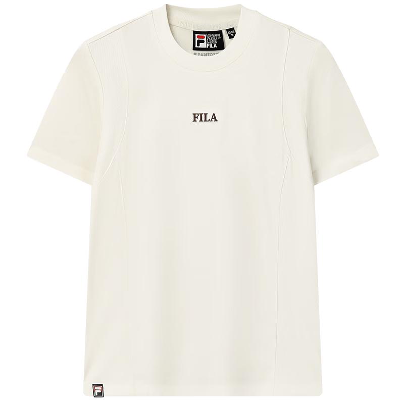 FILA Women s 2026 Spring Knit Short Sleeve T-Shirt S