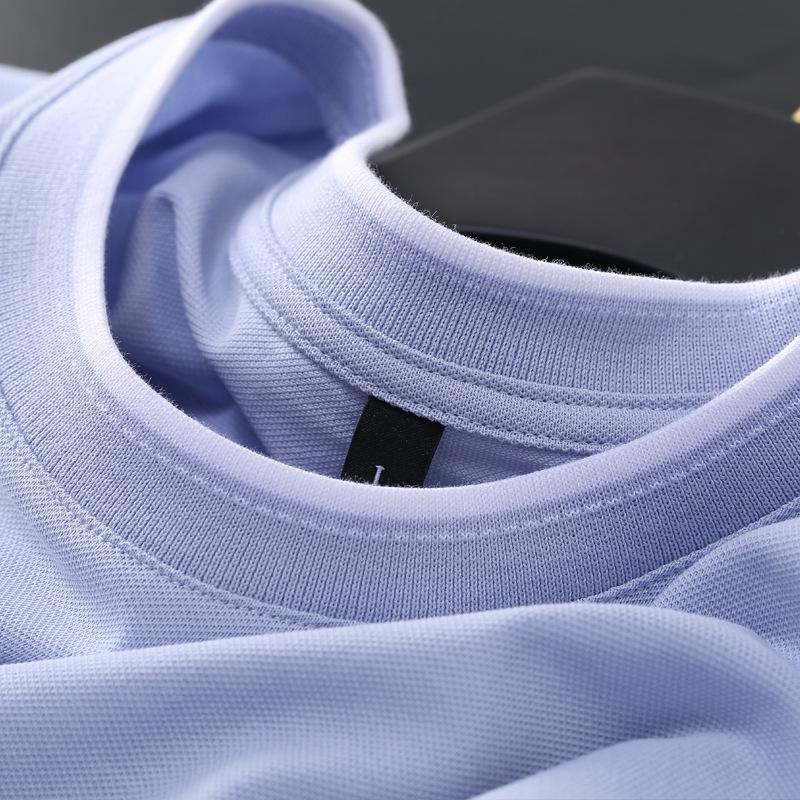 Men's Color Block Pocket White T-Shirt - Lightweight, Solid Summer Fashion Top