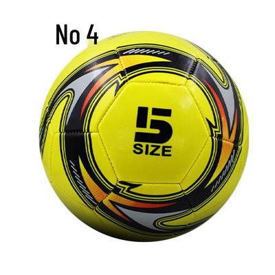 Ballon de football en PVC WEZHO Taille 4 pour enfant