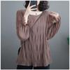 Camicia in Chiffon con Maniche Svasate Plissettate Blusa Donna Girocollo Tinta Unita Ampia Versatile Camicia a Maniche Lunghe Top