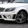 Front Bumper Cover Wind Knife Fog Lamp Trim Blade Trim Light Car Accessories For Mercedes C-Class W204 S204 C63 AMG 2007-2010