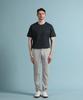 Panicalle Charcoal Basic Round Short Sleeve T-Shirt