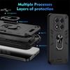 Shockproof Armor Funda For Xiaomi Redmi Note 14 Pro 5G 4G Case Magnetic Holder Ring Case For Redmy Note14 Note14pro Plus 5G Capa