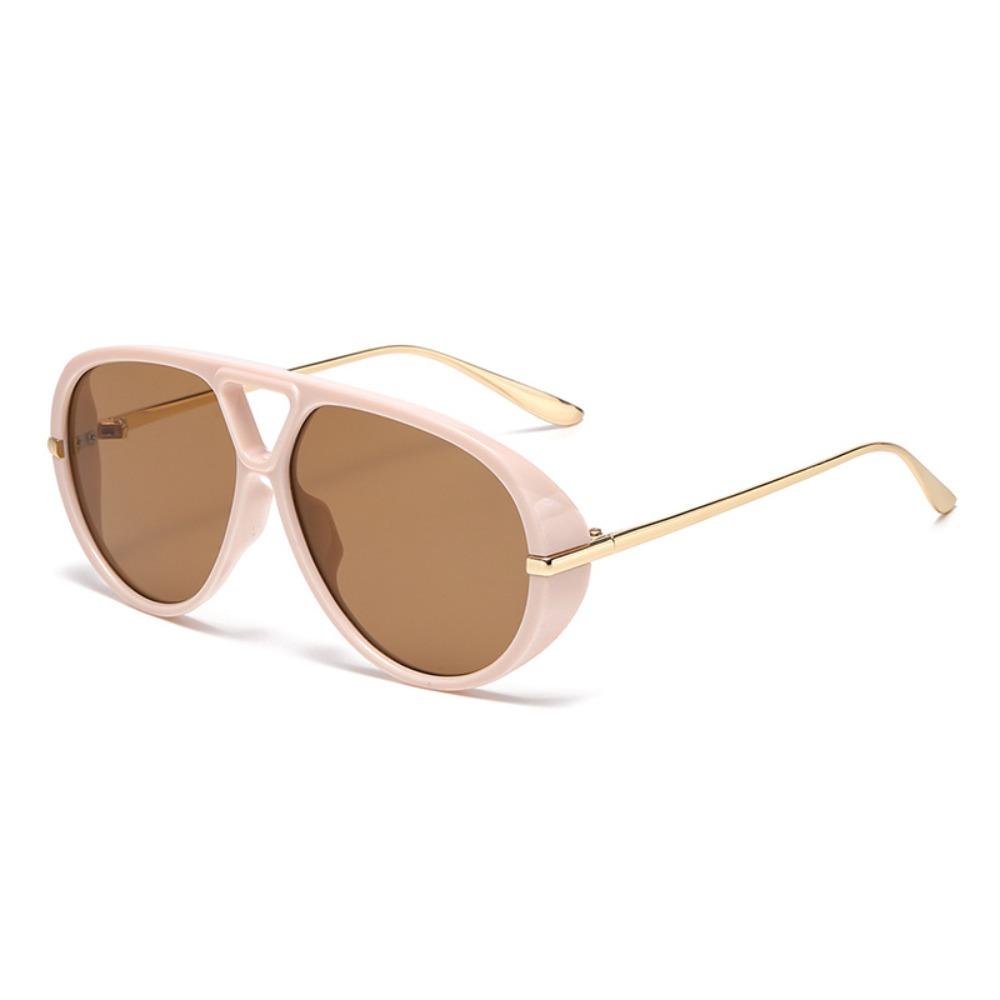 Shades Multicolor Lenses Eyewear Irregular UV400 Sun Glasses Large Frame Sunglasses  Cycling