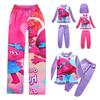 Adorable Trolls Kids Girl Cartoon Winter Sleepwear Pyjamas Tracksuits Nightwear Nightgown