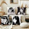 Manga Japan J-junji I-to Cushion Cover Pillow Cover Decoration Room Home Sofa Living Office Car Nordic Simplicity