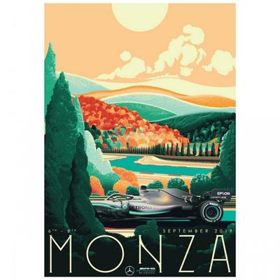 Zoom Monza Formula 1 Poster