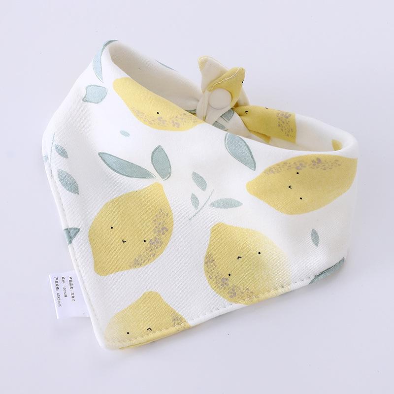 Waterproof Baby Triangle Bib - Pure Cotton for Newborns, Boys & Girls