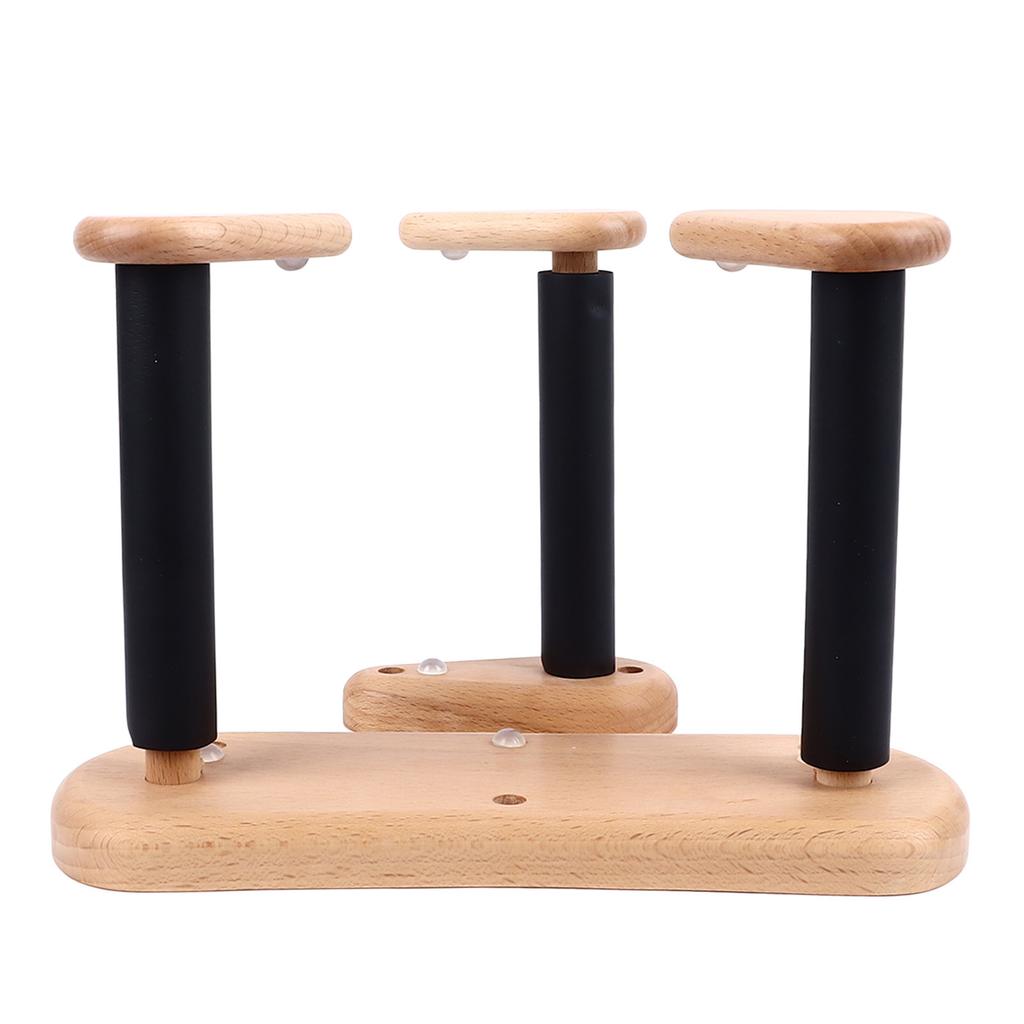 Holz E-Gitarren Wandhalterung Horizontal Universal Platzsparend Geteilt Bass Akustikgitarre