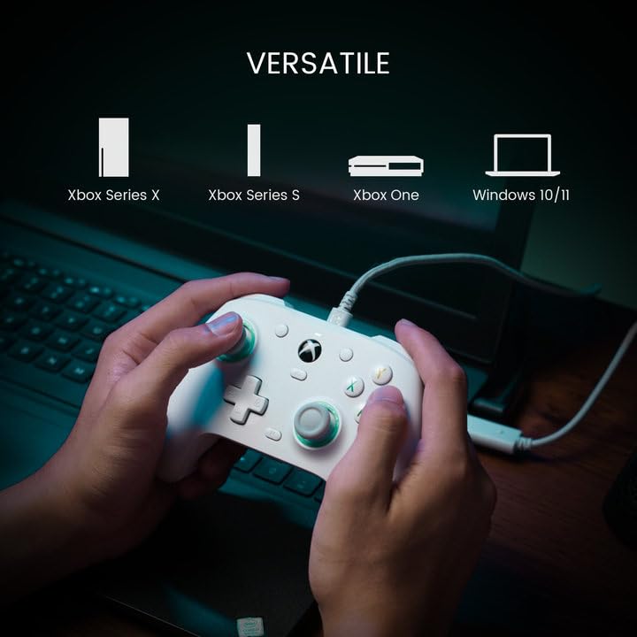 GameSir G7 SE Trådbunden Spelkontroll för Xbox Series X|S, Xbox One och Windows 10/11 Datorer med Hall Effect-Spakar och ett 3,5 mm Ljuduttag