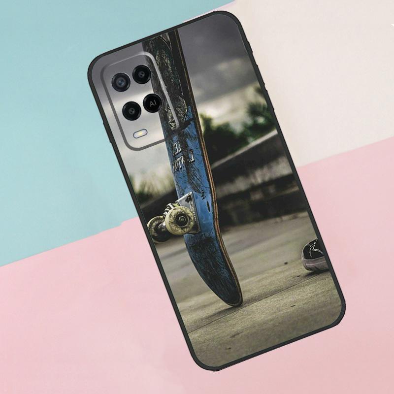 

Cool Skate For Oppo A74 A94 A54 A80 A78 A98 A40 A60 A18 A38 A58 A15 A17 A77 A57S A16 A76 A96 Phone Case OPPO A80 5G