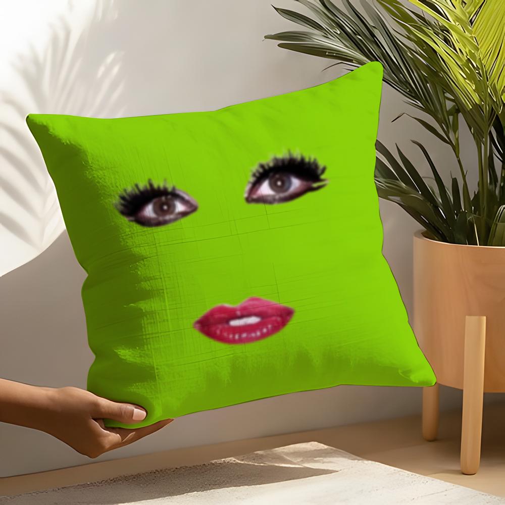 Funny Gaga Meme Lady Pillow Case Home Living Room Decoration Linen Pillow Cases Cushion Cover