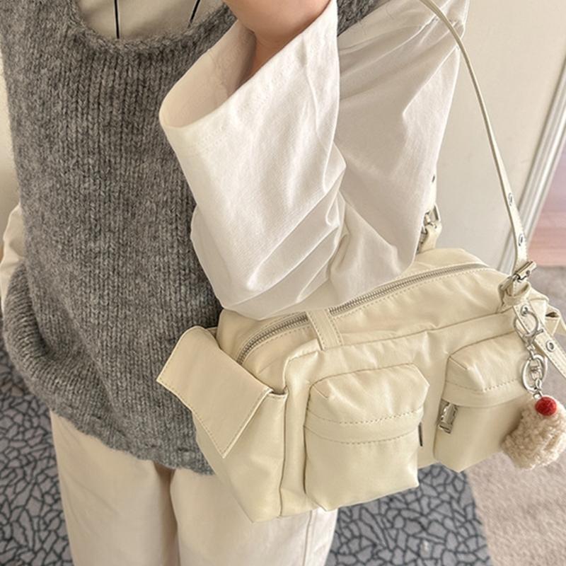 Shoulder Bag for Women Pu Leather Slings Purse Handbag Retro Clutch Purse with Zipper Closure for Evening Party Daily