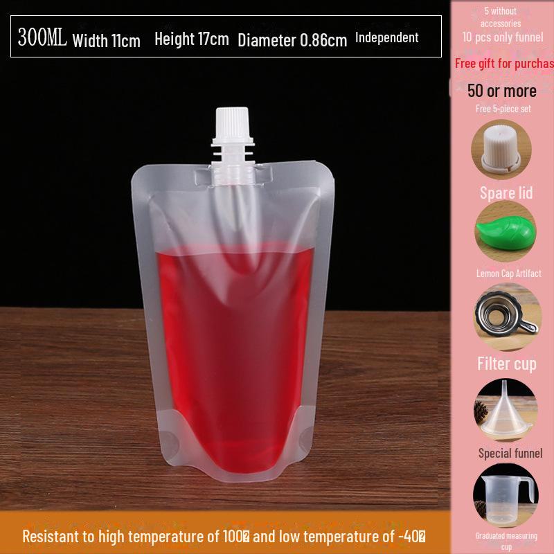 Portable Music Festival Water Bag - Food Grade, Disposable, Essential for Concerts