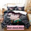 Kawai Hayato Suou Beding Set Single Twin Ful Quen King-Sized Dimensionsd Dimensions Bed Linen Set Adult People Kid Bedrom Duvetcover Sets 3D Anime Bed