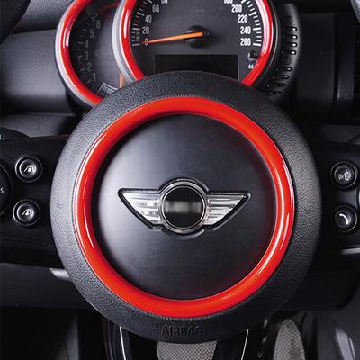 מדבקת רכב לקישוט הגה עבור MINI COOPER S F54 F55 F56 F57 F60 שינוי רכב פנים רכב