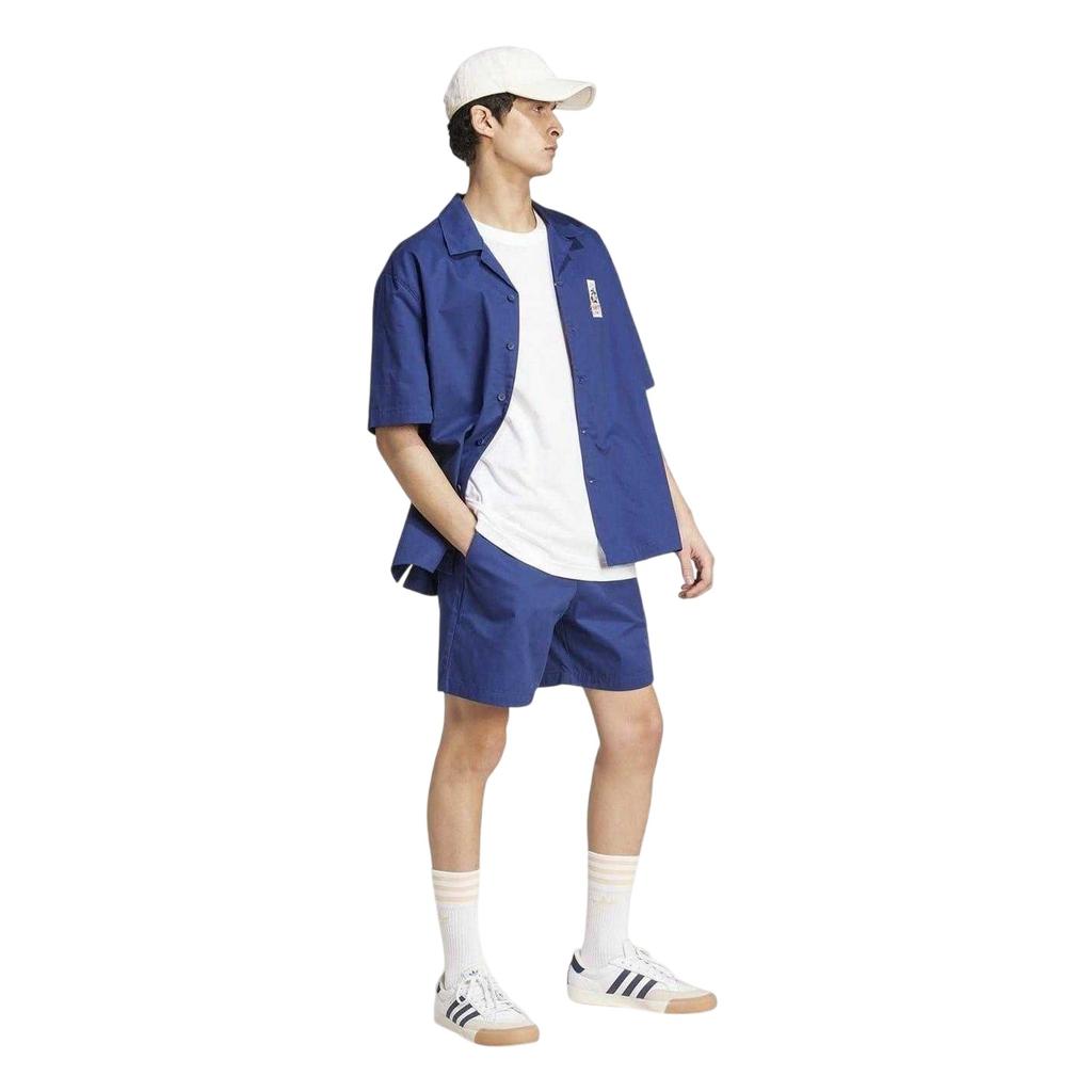 Adidas Mens Originals Fleece Embroidered Logo Goalkeeper Shorts