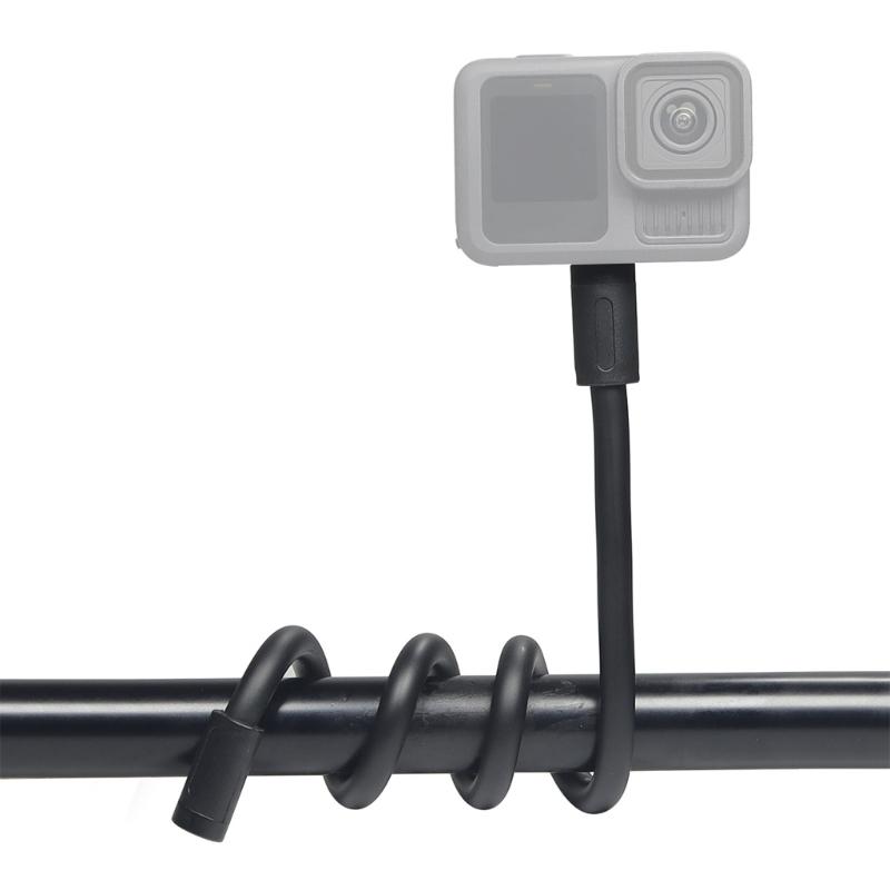 Flexible 360 Camera Mount Adjustable Clamp for Osmo360 Action Cameras Tripods Holder