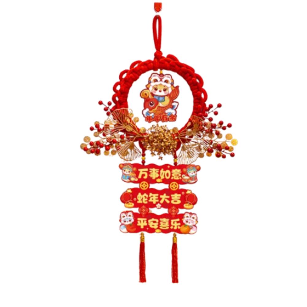 Flocking Spring Festival Fu Character Pendant  Home Living Room Decor