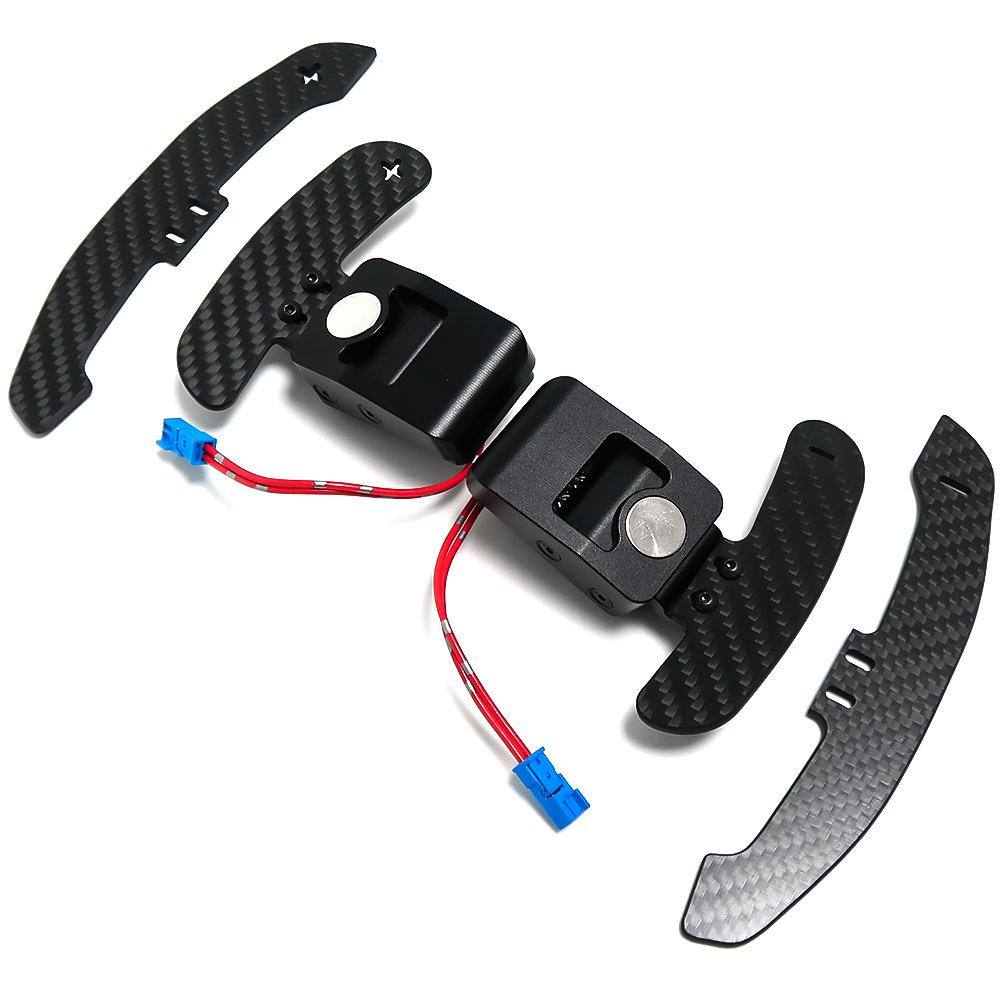 Car Carbon Fiber Magnetic Paddle Shifter For BMW F30 F31 F33 F15 F16 F80 F90 F10
