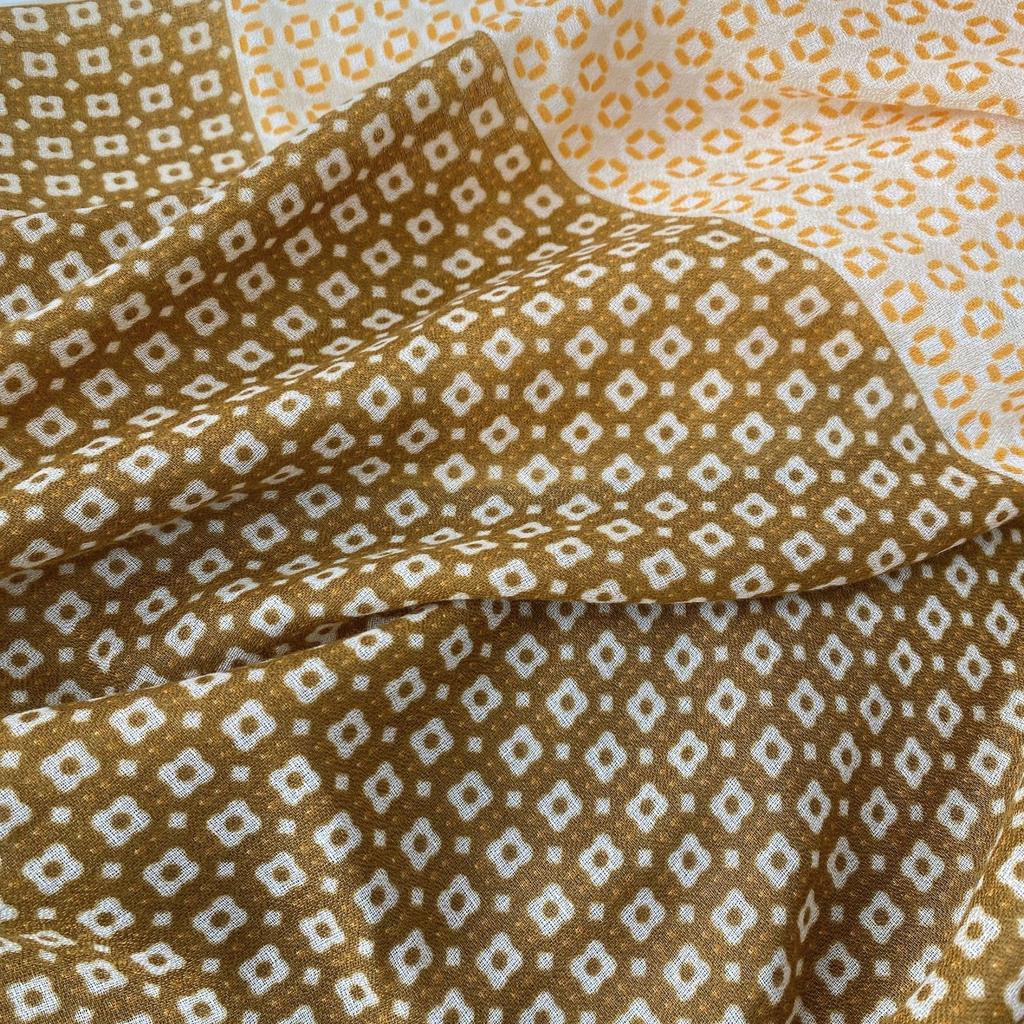 Star Cotton and Linen Scarf Women's Office Air Conditioner Shawl Niche Many Use Warm Outside with Sweet Silk Scarf Scarf