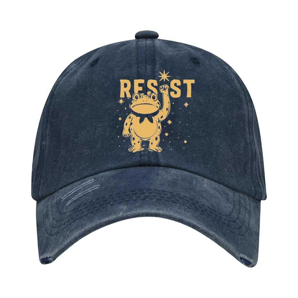 Baseball Cap With Retro , Cotton Washable Adjustable, A Gift For Friends