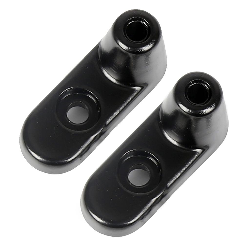 For 2003-2006 Jeep Wrangler Sun Visor Bracket Repair Kit 924-532 Black Aluminum