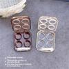 Convenient Contact Lenses Storage Box With Tweezers And Suction Wearing Tool Great For Travel And Office Student Use