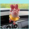 Cute Plush Pig Car Pendant For Girls Car Interior Decoration New Car Gift