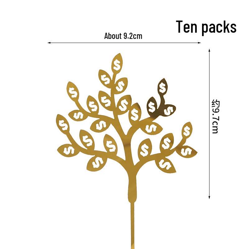 50-Pack Acrylic 'Happy Birthday' Cake Toppers - Popular Party Decorations with Free Shipping