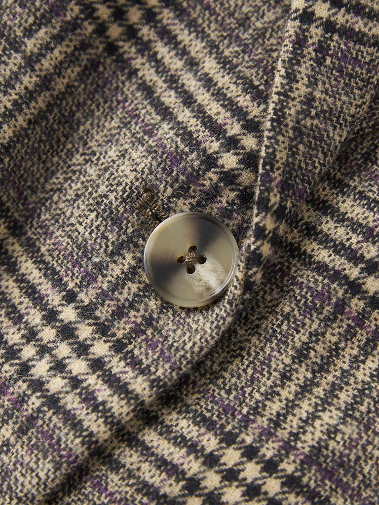 Women's Autumn Retro Plaid Brushed Suit Jacket