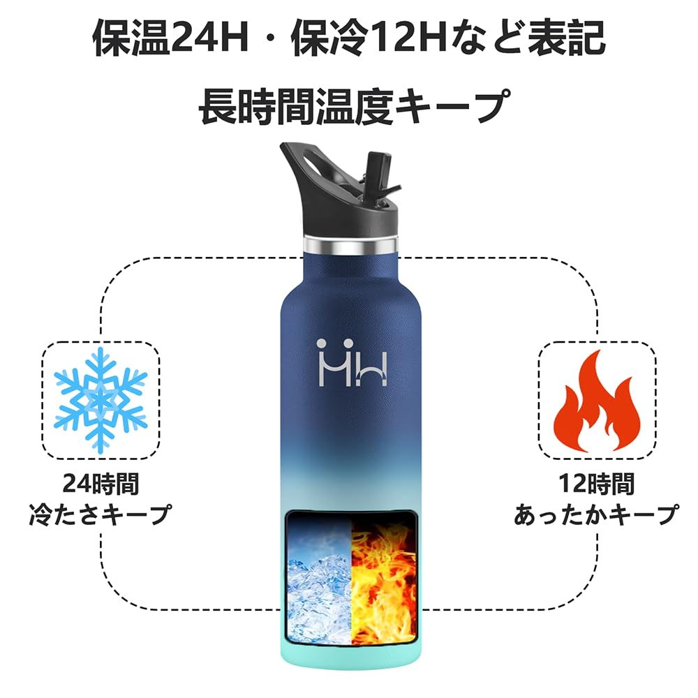 Neofis 500ml Stainless Steel Water Insulated with Vacuum Wide Double Cloth Bag with Perfect for the Outdoor and Mountaineering Bottle, Insulation,