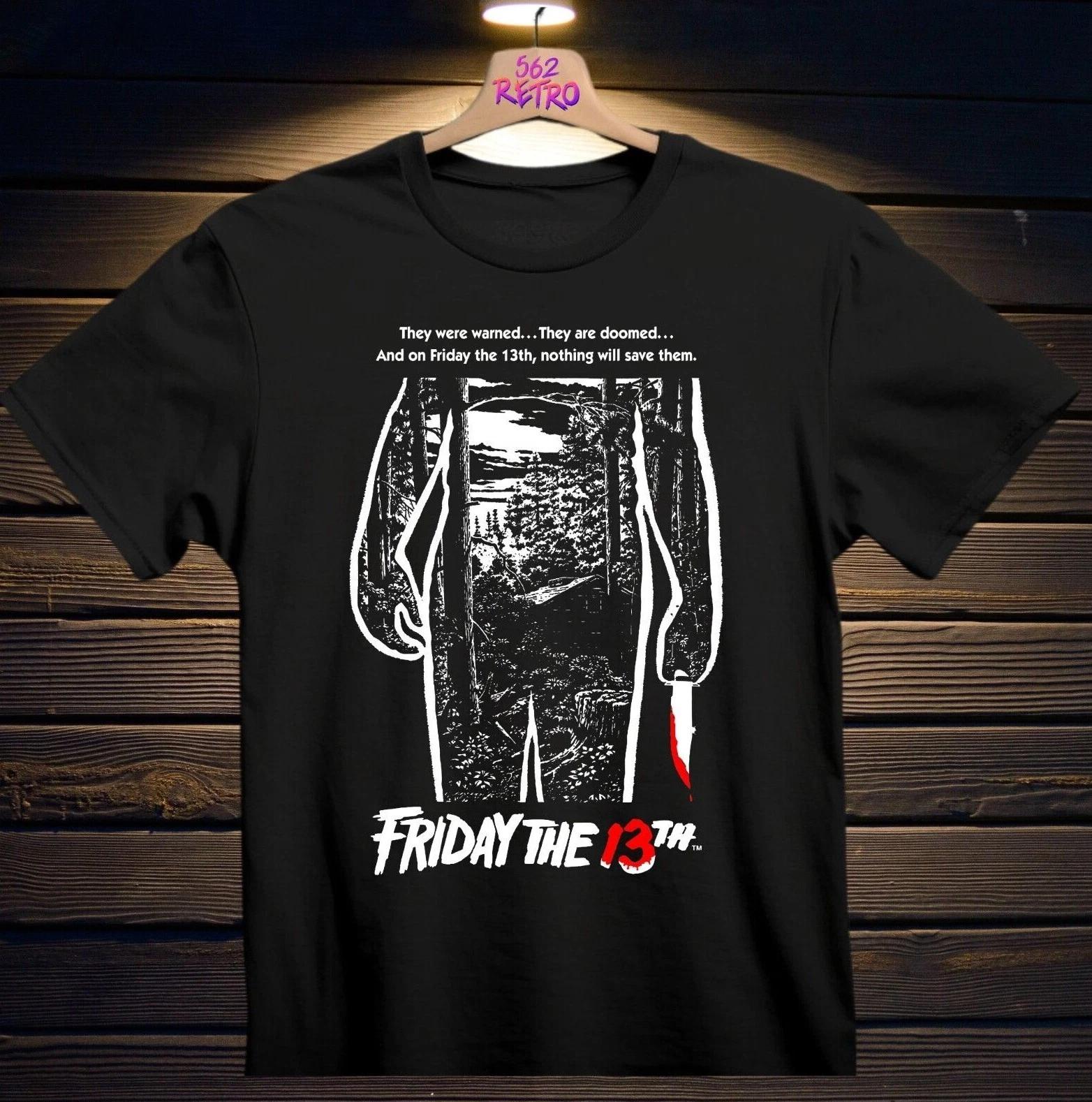 Friday The 13th Horror Movie T-Shirt Black S-3XL M