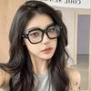 1/2pcs Retro Oversized Anti Blue Light Computer Glasses Frame Women Men Trendy Fashionable Eyeglasses Classic Spectacles Ouclos