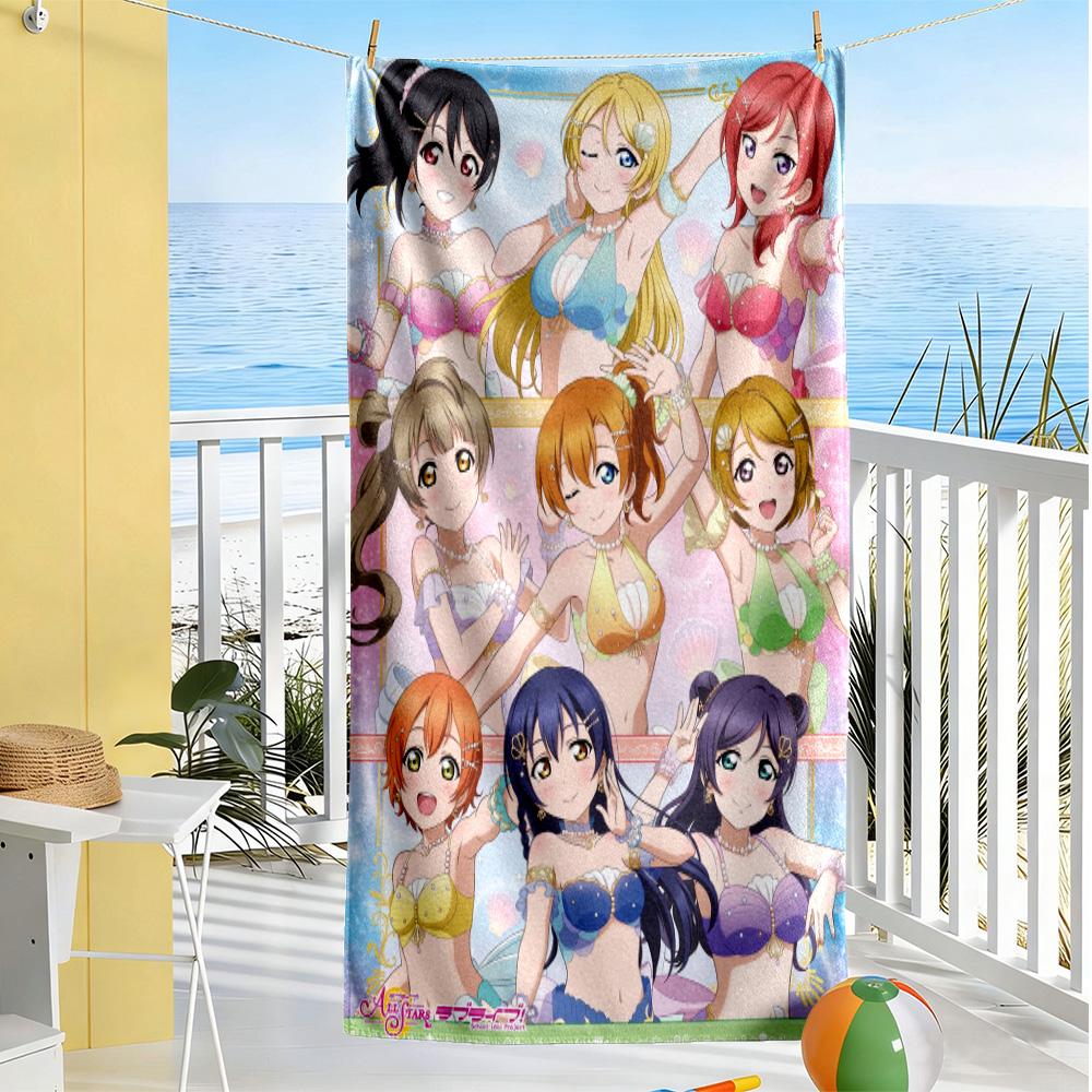Girl Power Celebration Beach Towel Quick-Dry Soft Microfiber Comfortable Lightweight Suitable for Swimming, Gym, Camping, Yoga Vacation