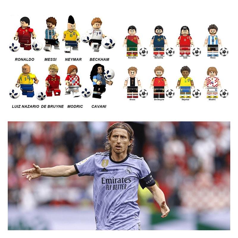Science Xp013-020 Messi Neymar Football Team Building Blocks Toy