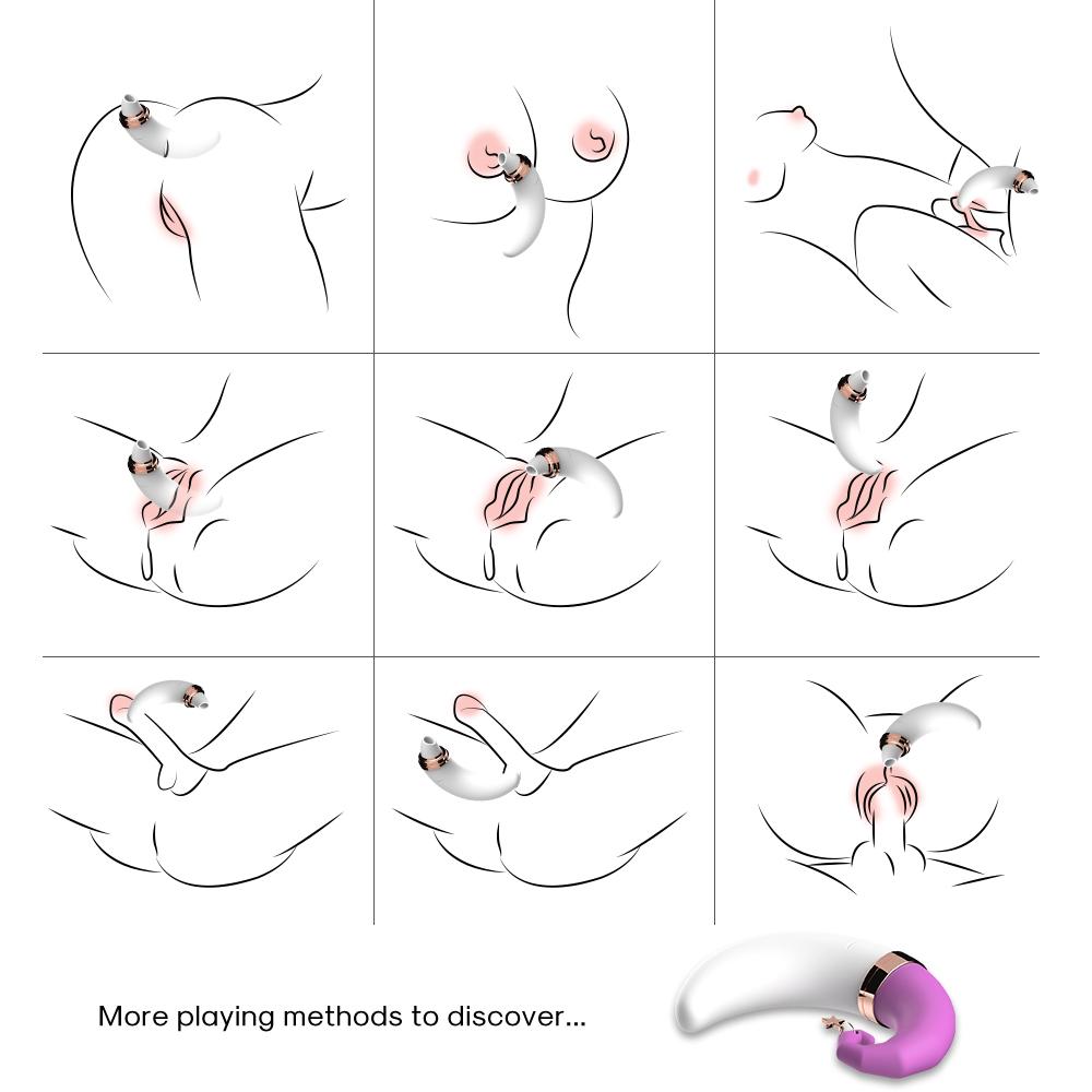 Frauen Vagina Saugen Vibrator Weibliche Klitoris Clit Sucker Vakuum Stimulator Nippel Sexy Spielzeug für Erwachsene 18 Masturbator Produkt