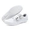 Unisex Cycling Shoes With Rotating Dial Low-Cut PU Leather MTB Road Bike Clipless Compatible