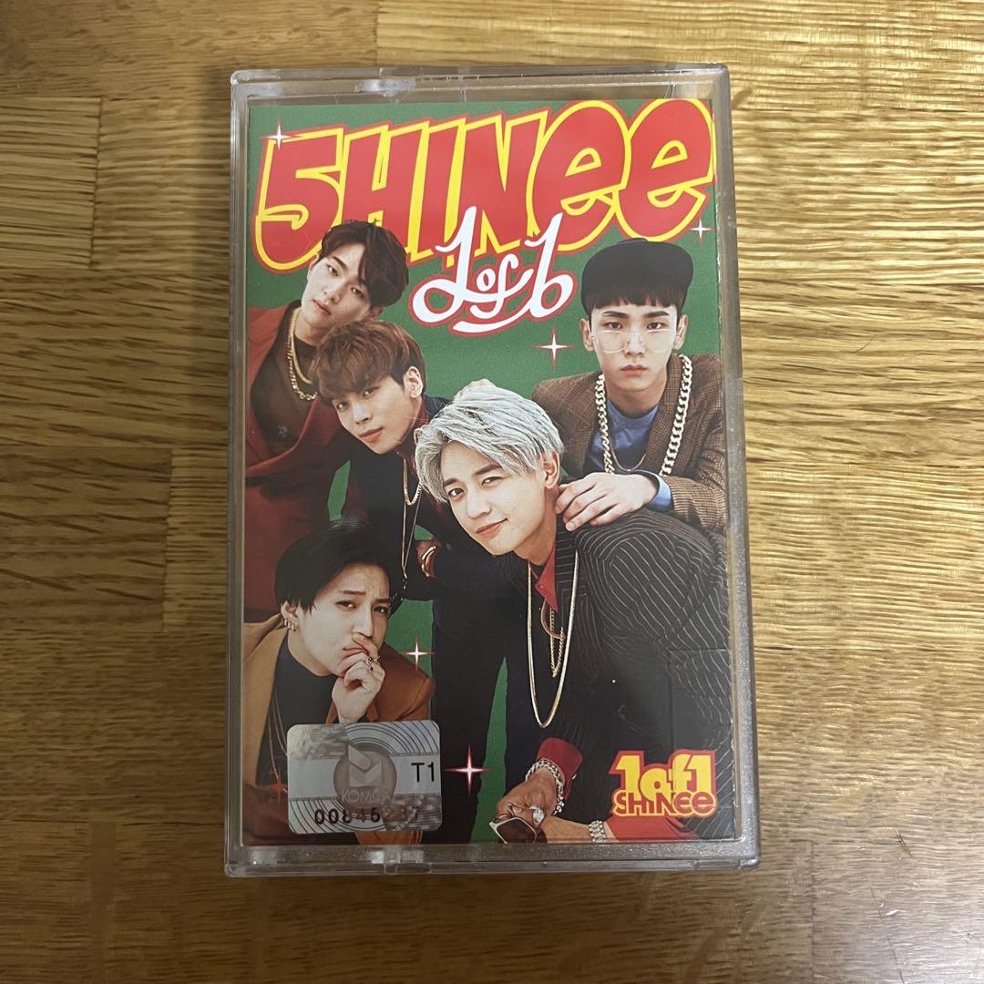

[USED] SHINee 1 of 1 Cassette Tape Opened