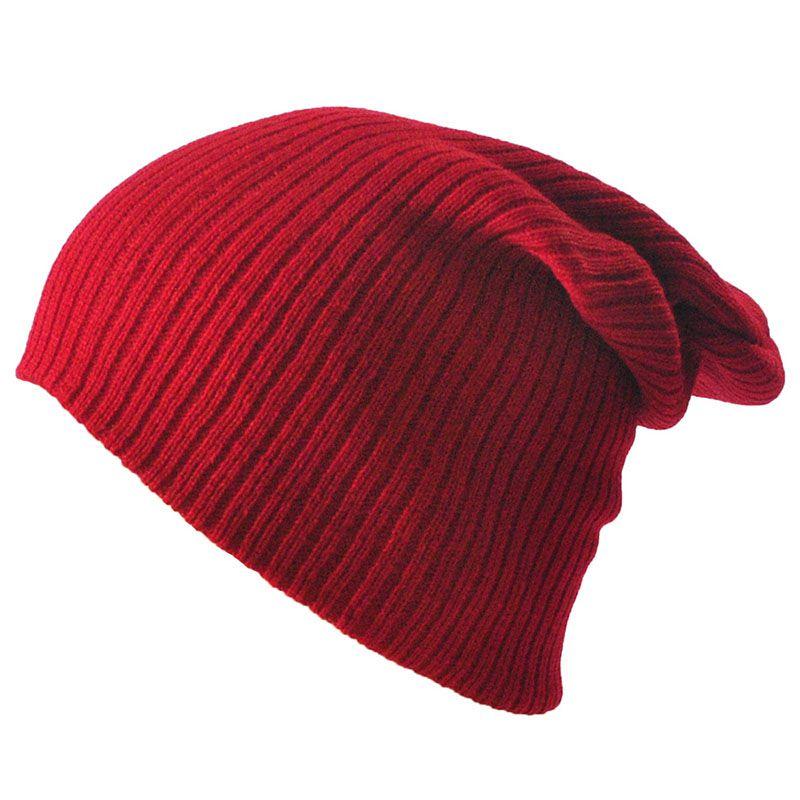 Stylish And Cozy Unisex Winter Beanie Hat With Rib-knit Construction