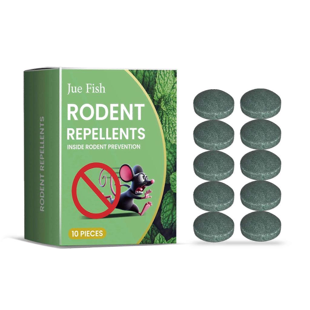 Pillola Repellente per Ratti, Olio Essenziale Vegetale Repellente per Roditori per Interni ed Esterni Domestici